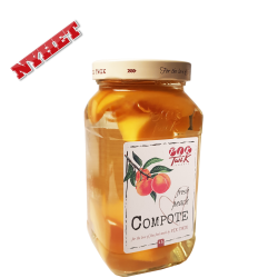 Persikokompott (Juice med frukt i) - PikTwik - 1 L.