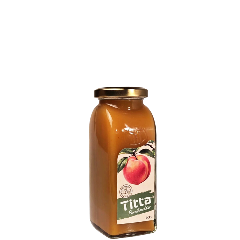 Persikonektar - Titta - 0,33 L.