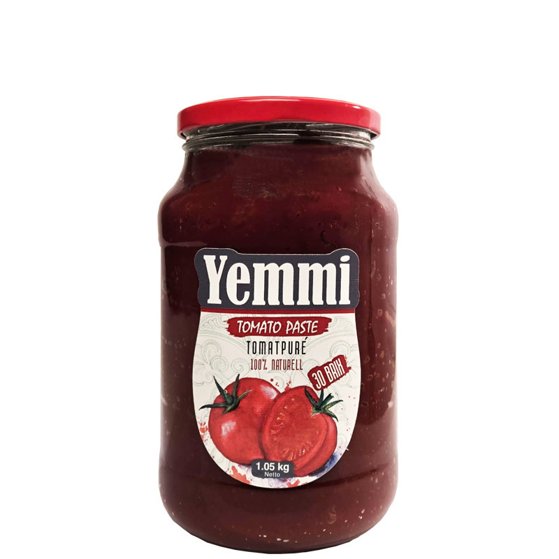 Tomatpuré -  Yemmi  1,05 kg.
